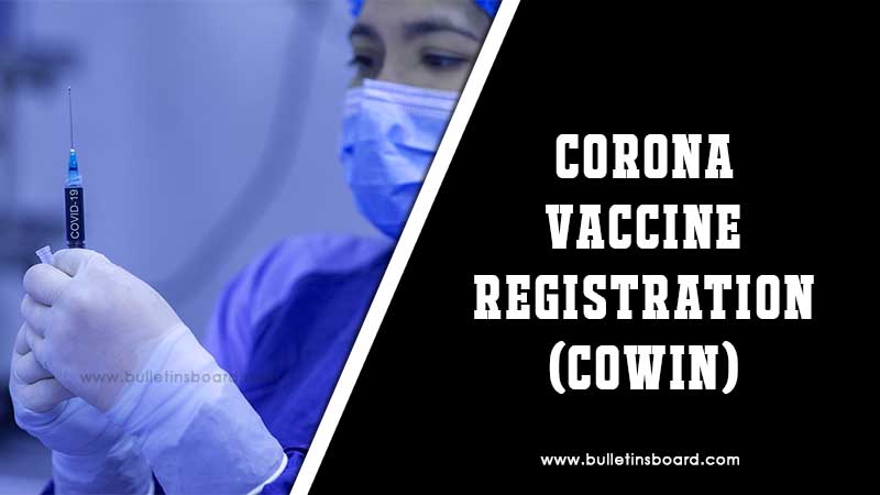 corona vaccine registration